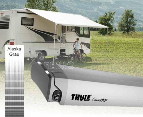 Omnistor roof awning 9200, width: 550 cm, colour: Alaska grey
