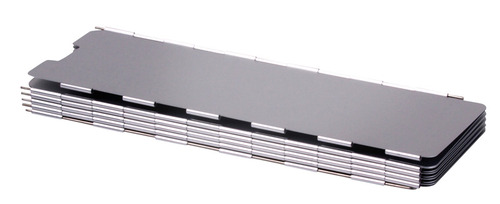 Sammenfoldelig forrude til aluminiumkomfurer