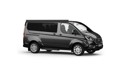 Fiamma Markise F43van - Wandmarkise 2,7 m - Tuch Royal Grey - Gehäuse Deep Black