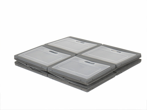 Sammenklappeligt skab Box 4 - Campingskab med 4 rum