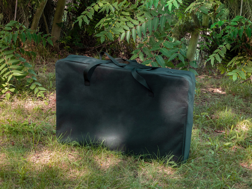 Folding dog outdoor enclosure