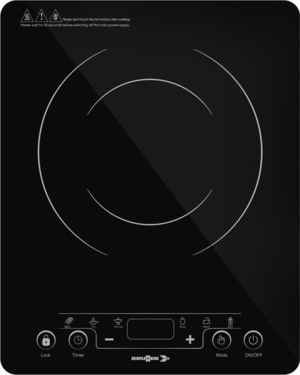 HOT POINT INDUCTION Wärme-Induktionsplatte mit hochfester Glaskeramik-Kochfl äche