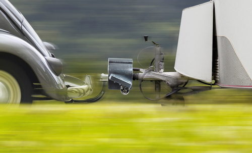 Boks sikring til campingvogn med diskuslås