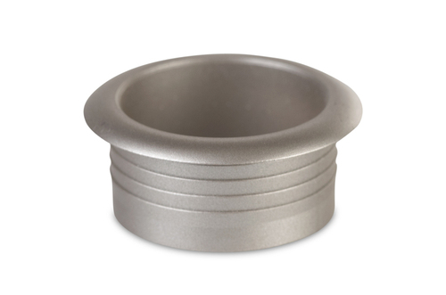 Push Lock - Rosette Silber