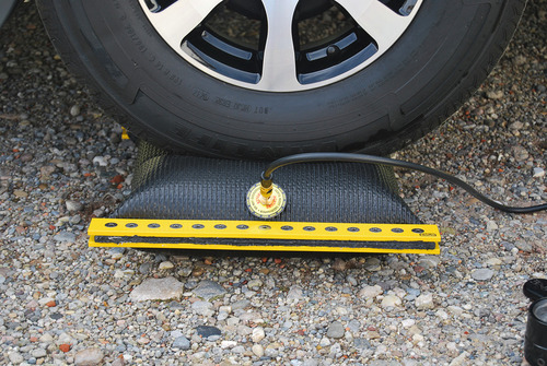 Air-Lift compensation cushion for motorhome, 45x46x2cm