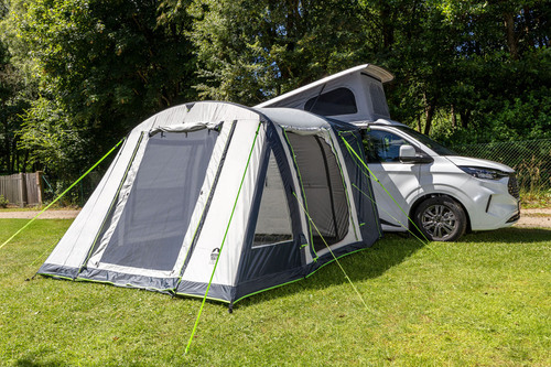 Inflatable bus awning TOUR BREEZE AIR - in 3 mounting heights -