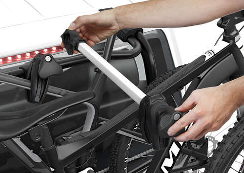 Thule WanderWay Fahrradträger für VW T6 Heckklappe, schwarz