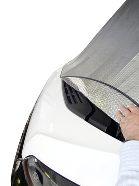 Thermo mat outside disc cover -