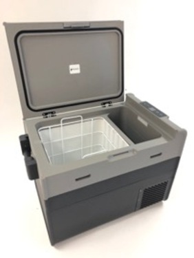 Glacière à compresseur Carbest PowerCooler 45 - 45l, adaptateur 12/24 Volt + 230V