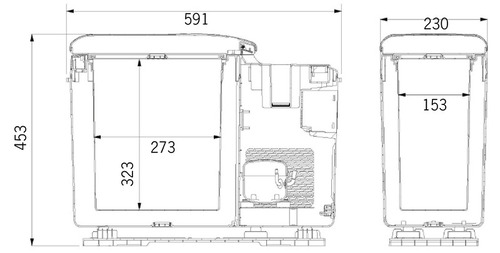 CabCooler 14 compressor cooler - 12 / 24 V