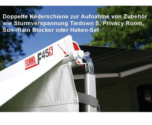 Nástěnná markýza Fiamma F45s pro obytné vozy a dodávky -