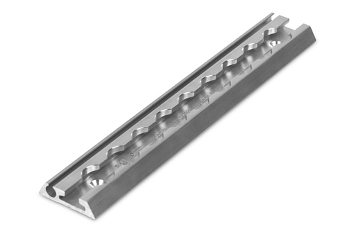 Systemschiene mit Keder(8mm), silber