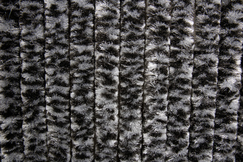 Flauschvorh.56x205 schwrz