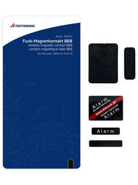 Radio magnetic contact 868 MHz - Black