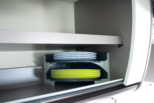 Porte-assiettes Purvario H15xL23,5xP23,5cm, empêche la vaisselle de s'entrechoquer