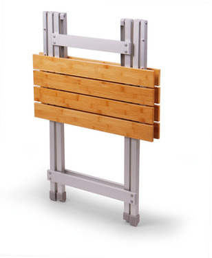 Table pliante SINGLE bambou 50x50x60 cm