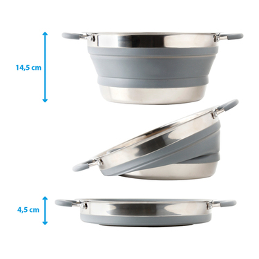 Volcano saucepan - gray