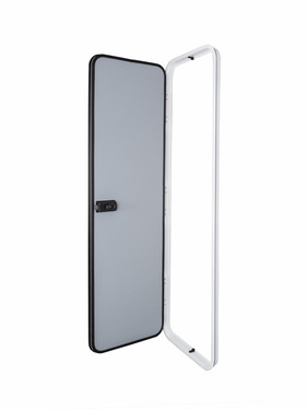 Caravan body door set - cutout 525 x 1700 mm