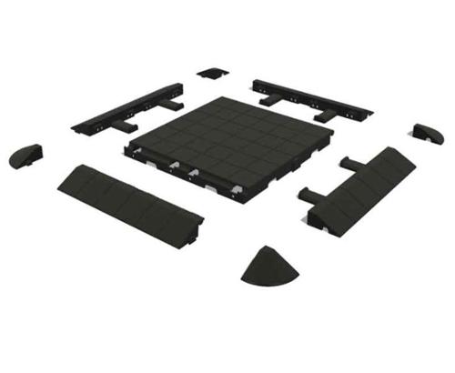 Ecke für Ikafloor schwarz