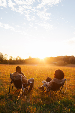 Stuhl KICKBACK ROCKER bl.