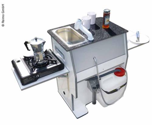 Pièce de cuisine Easy-Kitchen pour VW T6/T5 - montage à droite