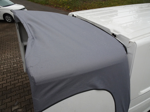 Tetto apribile a coda