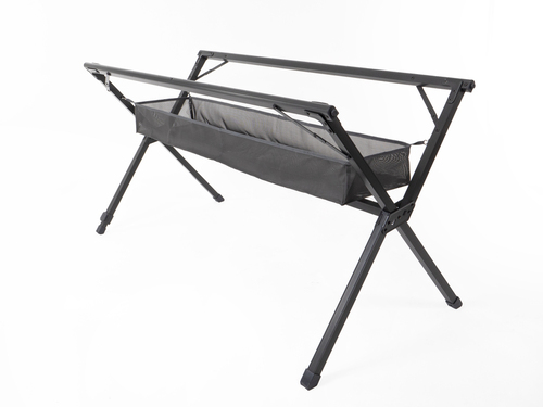 Table à roulettes en bambou MENDOZA 140 - 140 x 80 cm