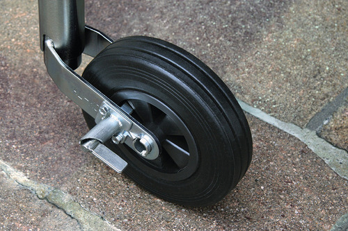 Rueda de apoyo Remolque de goma maciza