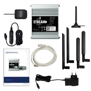 Alphatronics STREAM 2 mobiler LTE/WiFi- Router für Wohnmobile & Wohnwagen