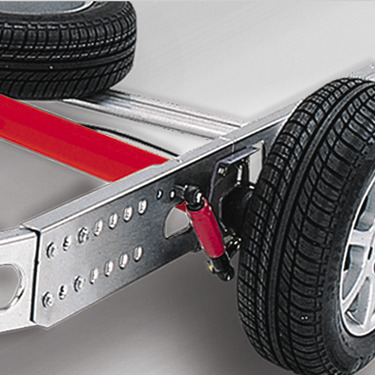 Axle shock-absorber red for all ALKO axles