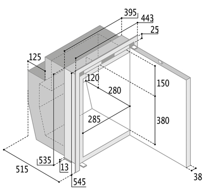 Kühlschrank C51iX Edelsta