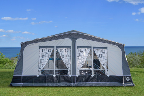 Traditional full caravan awning PALERMO - size 12 (926-950cm)