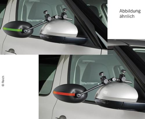 Speed Fix Slip-on spiegel XXL vlakglas - set van 2