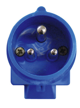 Adattatore CEE Camping: attacco CEE/spina Schuko come adattatore cortocircuito