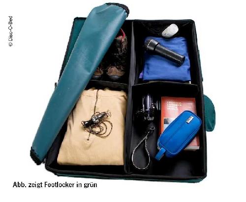 Sort fodlås til Disc-O-Bed senge L og XL