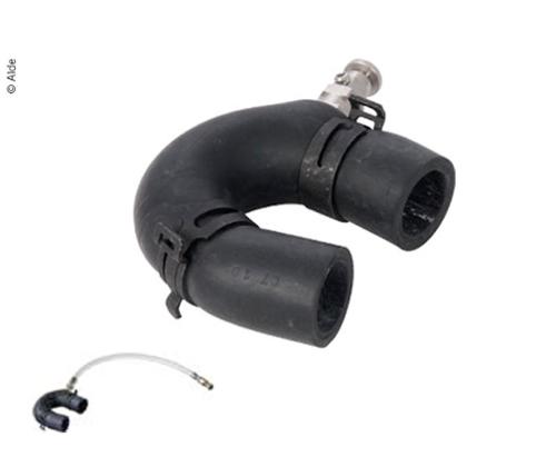 Alde rubber U with ventilation and strap clamp 300 mm