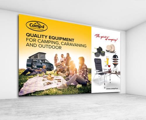 Camp4 innendørs banner