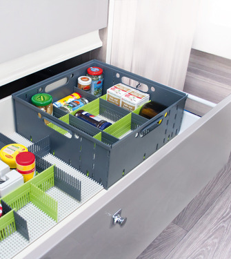 Purvario Staubox 34x34x12