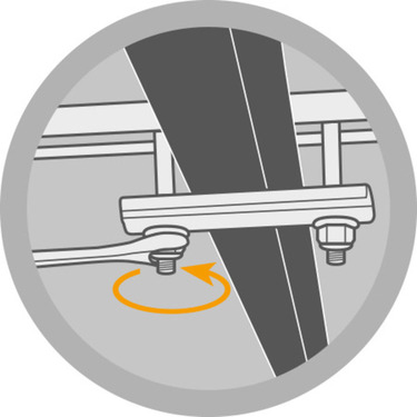 Befestig.satz für Dachgepäckträger -