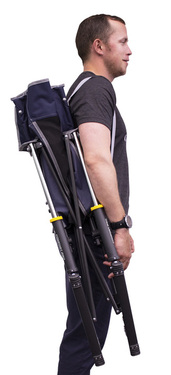 Stuhl COMFORT ROCKER blau