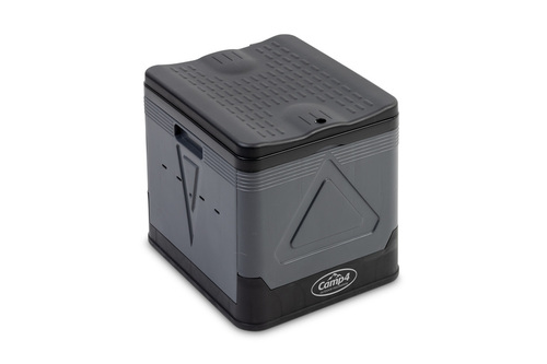 Klapptoilette S grau/schw