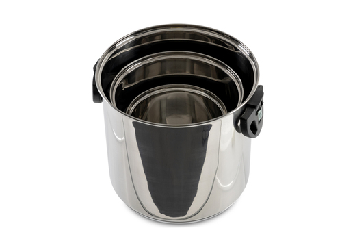 Edelstahl Topfset 6-tlg.