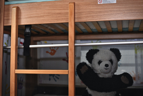 Sliiper fall out protection 70x50cm, incl. fastening strap