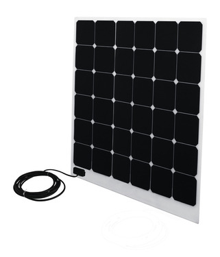 Pannello solare flessibile 130 W, 920x800x3 mm, superficie ETFE, 8 m di cavo