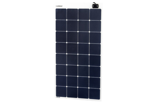 Pannello fotovoltaico 12V flessibile, 115W, 1125 x 540 x 3mm, bianco