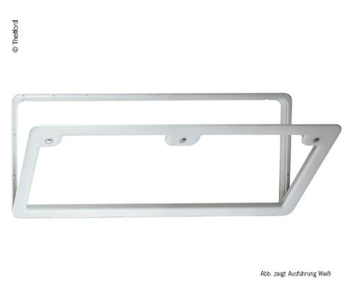Service flap 6 cream white 40x98