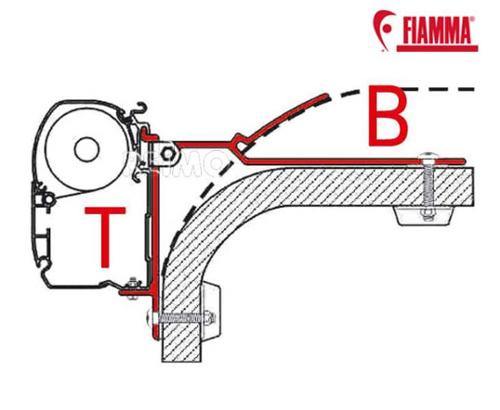 Adaptateur pour montage spécial F45i/F45iL/ZIP