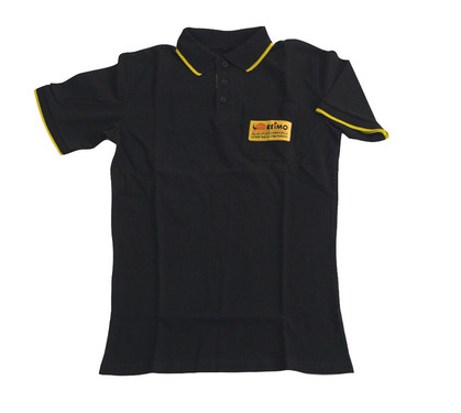 Reimo polo shirt sort -