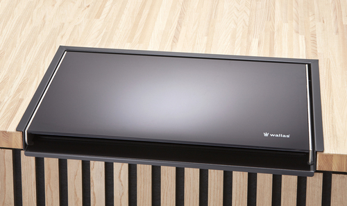 Wallas 1200FF Keramik-Kochfeld 2-fach plus Heizung 12V 1000-2200W