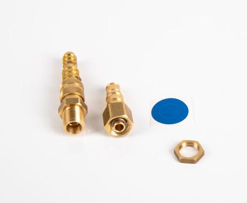 Giunto a innesto di ricambio con gommini di collegamento